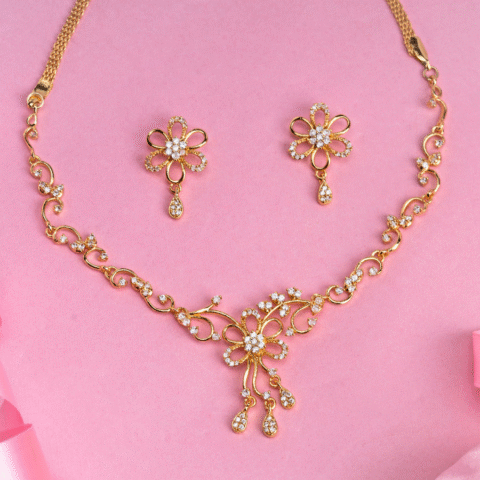 Flower Shaped Necklace 9