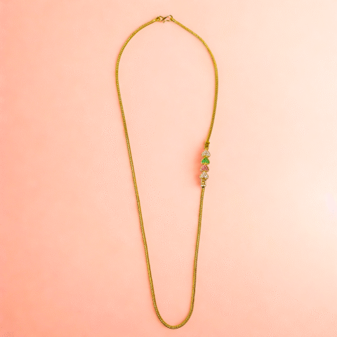 Kanpri Ladies Necklace with Pendant Drops - Fashion Jewelry